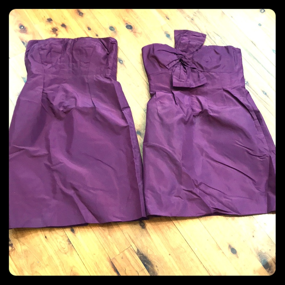 J Crew bridesmaids dresses both size 8